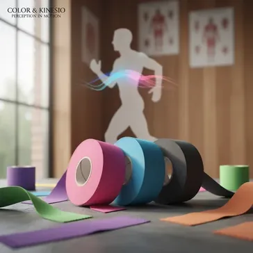 Kinesiotaping co oznaczaj kolory tam i ich psychologiczny wpyw